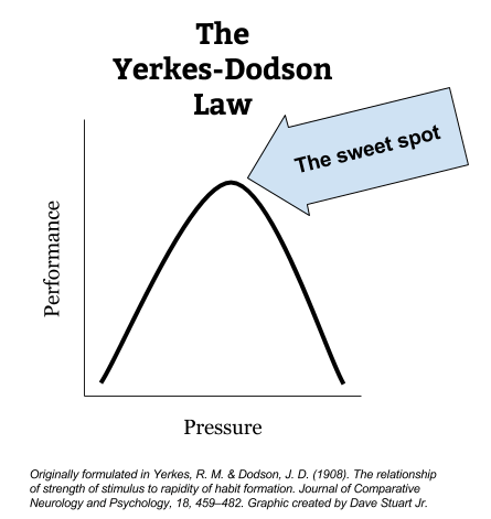 The Yerkes-Dodson Law and Its Application to Life
